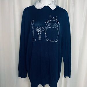 Torrid Studio Her Universe Ghibli My Neighbor Totoro Collared Sweater